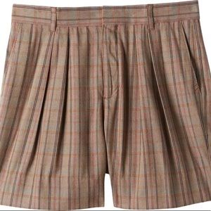 LIKE NEW Women’s Billy Reid Plaid pleated shorts size 8 worn 1x dry cleaned